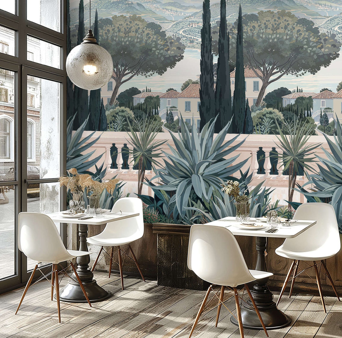 The Wall 4 - Hybrid Wallpaper Mural - Hot Spots - Italian Summer