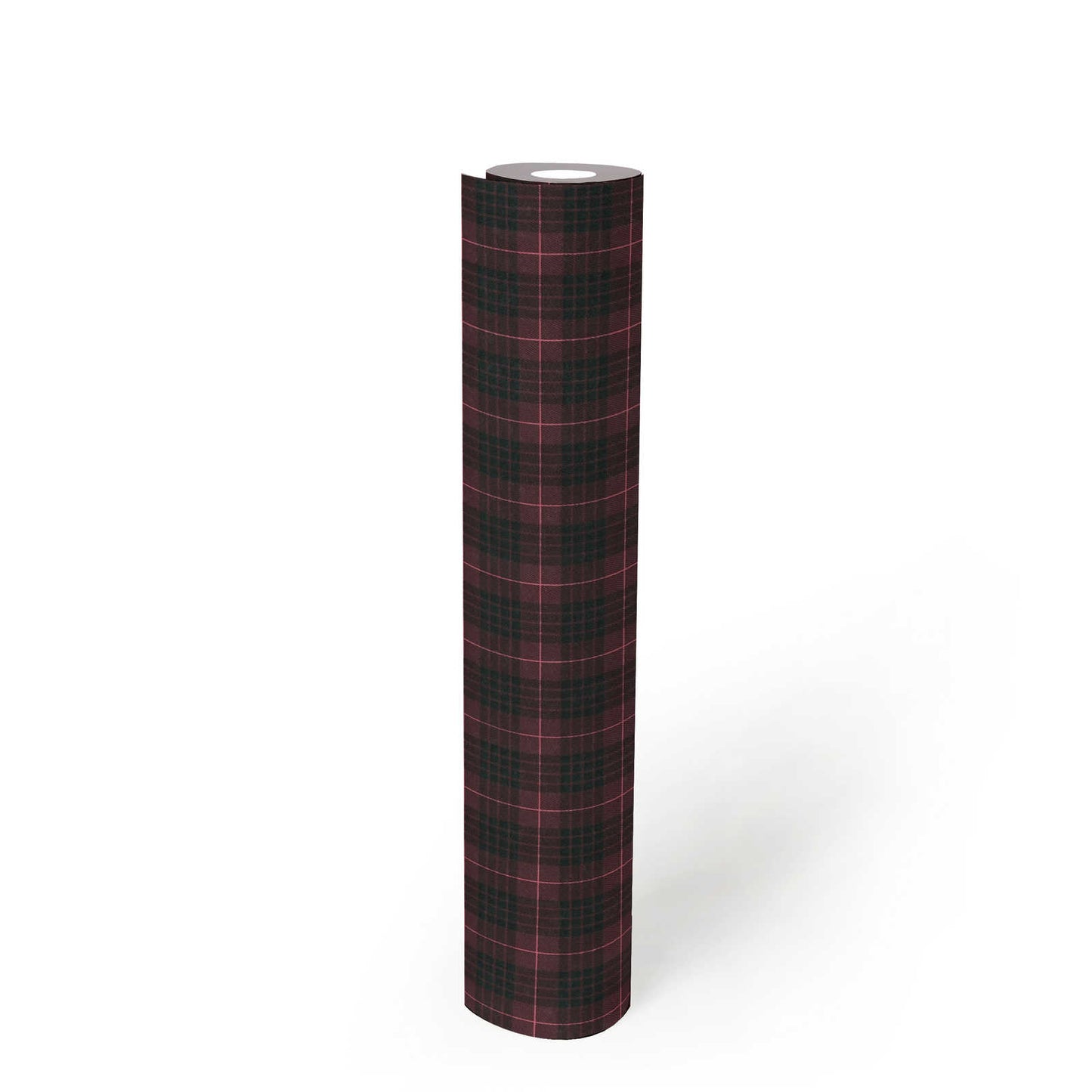 Tartan The Wallpaper - Black/Pink