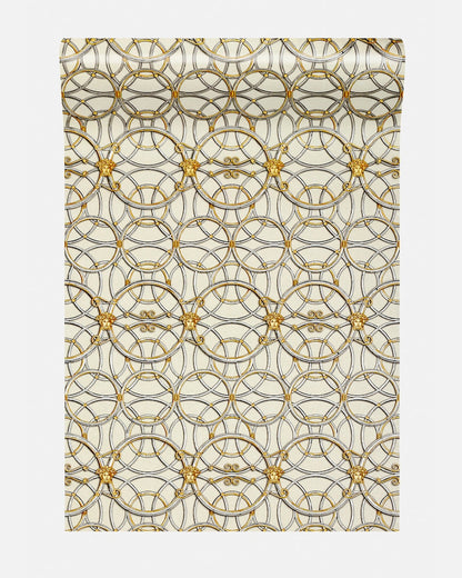 Versace Chain Wallpaper - Gold/Silver/Grey/White