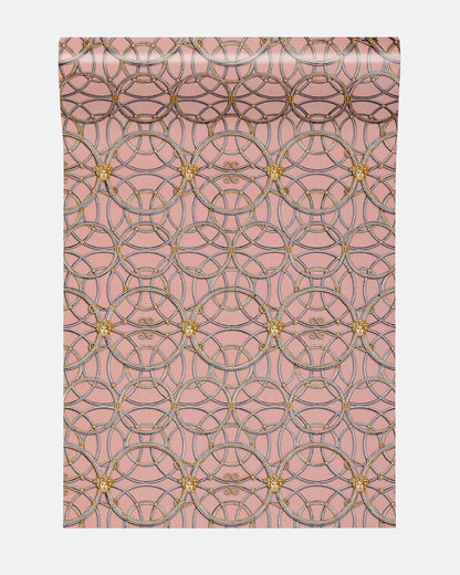 Versace Chain Wallpaper - Silver/Gold/Pink/Grey