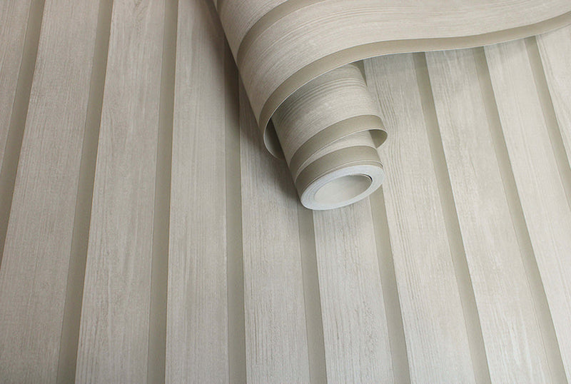 Acacia Wood Slat Wallpaper - Natural