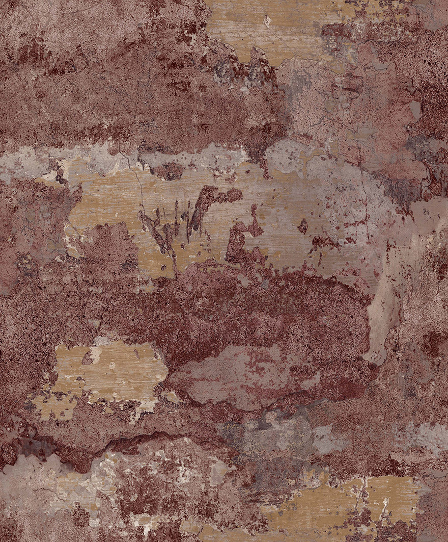 Elgon Wallpaper - Burgundy - Last 2 Rolls