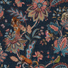 Zari Wallpaper Navy - Last 3 Rolls