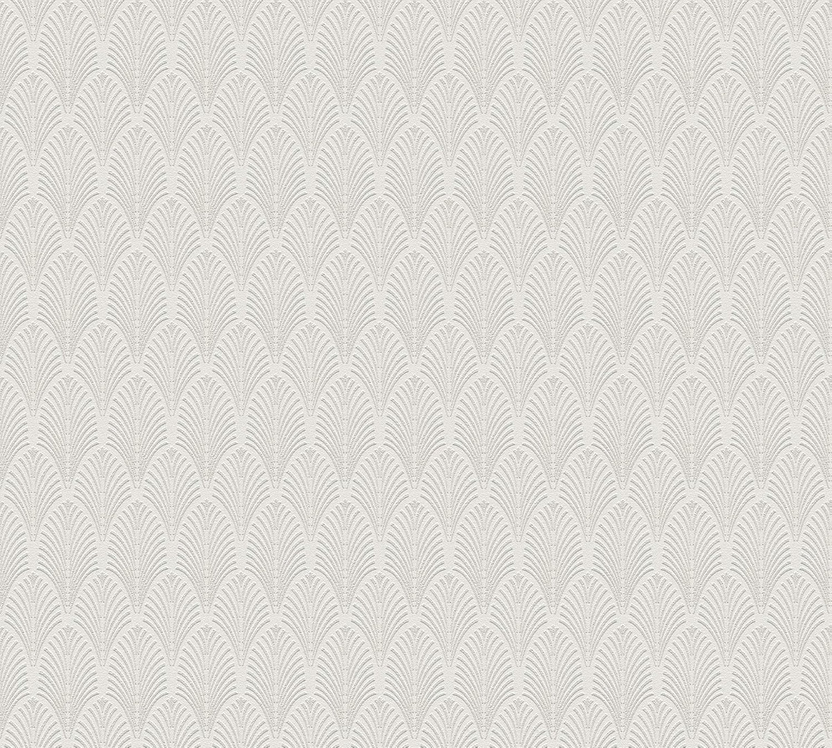 Pop Style Art Deco White Wallpaper - 12 Rolls Due in September
