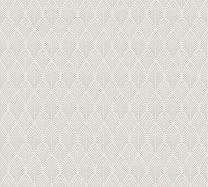 Pop Style Art Deco White Wallpaper - 12 Rolls Due in September