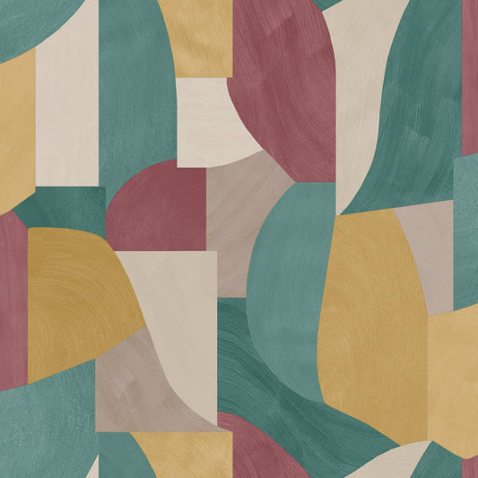 Ennedi - Geometric Curves Wallpaper - LAST 3 ROLLS