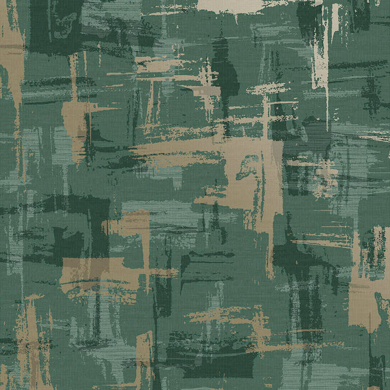 Eleanora Geo Wallpaper - Green