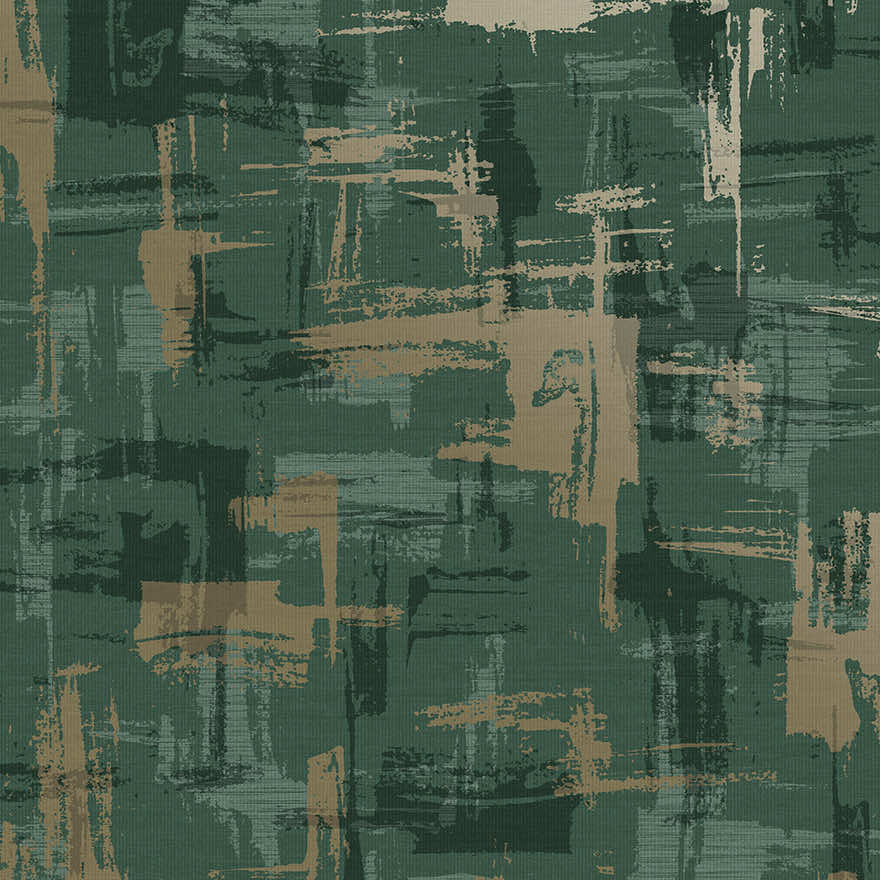 Sample - Eleanora Geo Wallpaper - Green