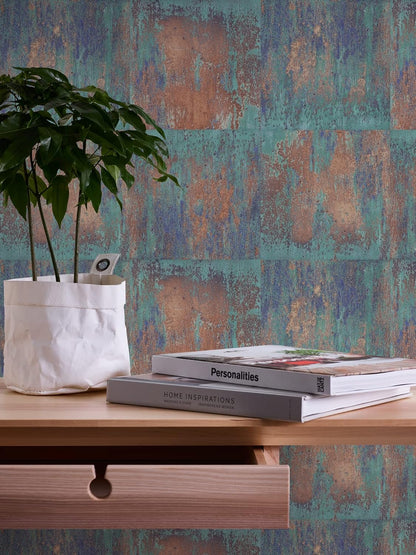Rusty Industrial Wall Wallpaper - Last 8 Rolls
