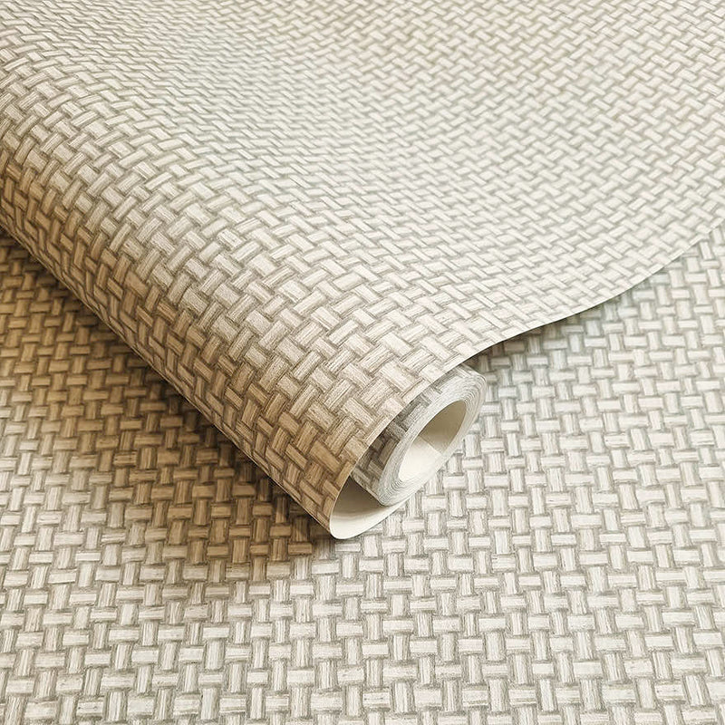 Biderbost Weave Wallpaper - 4 Colours