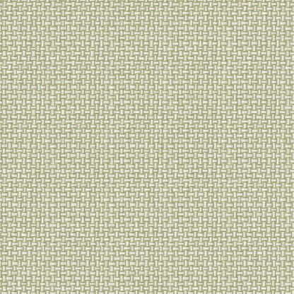 Biderbost Weave Wallpaper - Green