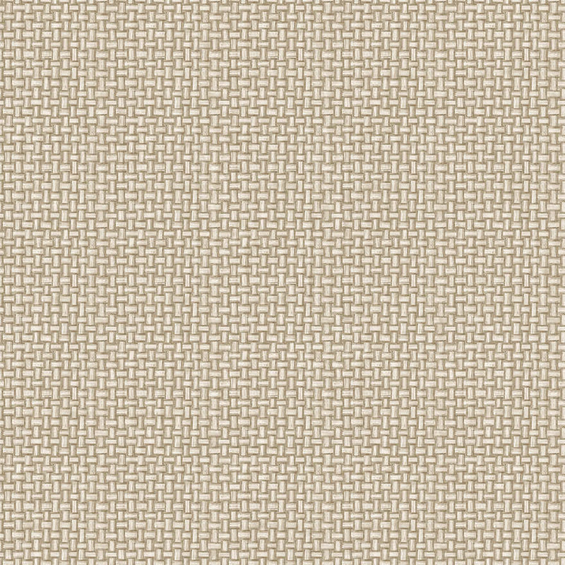 Biderbost Weave Wallpaper - Beige