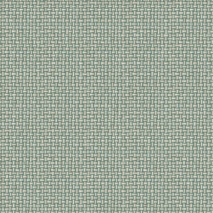 Biderbost Weave Wallpaper - Teal