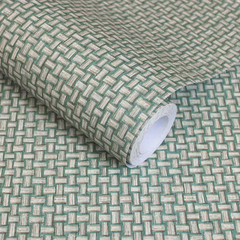 Biderbost Weave Wallpaper - 4 Colours