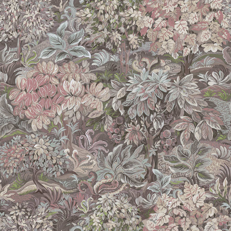 Sample - Parsons Wood - Wildflowers Wallpaper - Multi