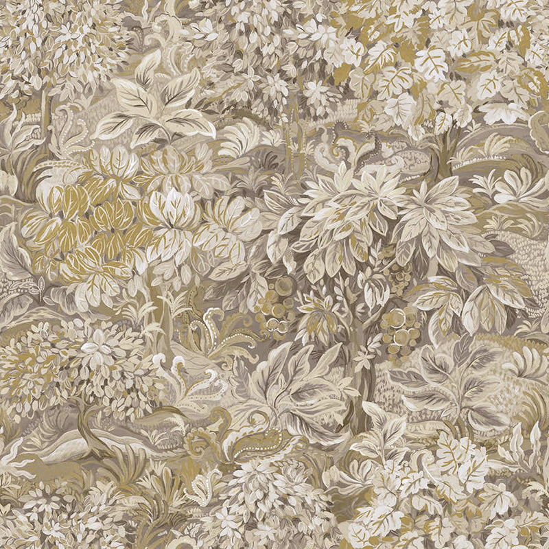 Parsons Wood - Wildflowers Wallpaper - Yellow/Beige
