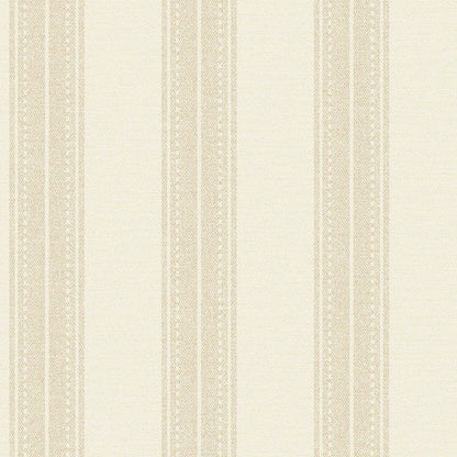 Yuste Stripe Wallpaper - Beige/Cream