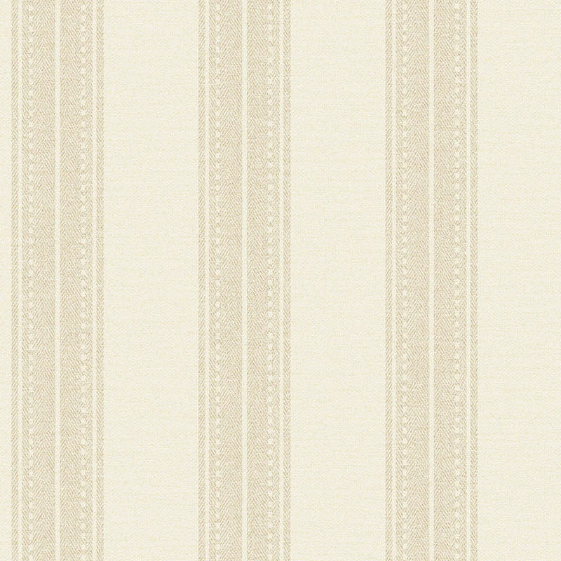 Yuste Stripe Wallpaper - Beige