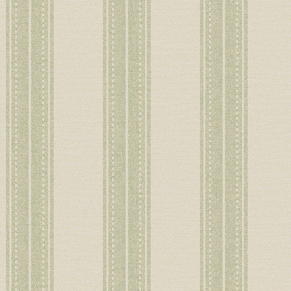 Yuste Stripe Wallpaper - Sage