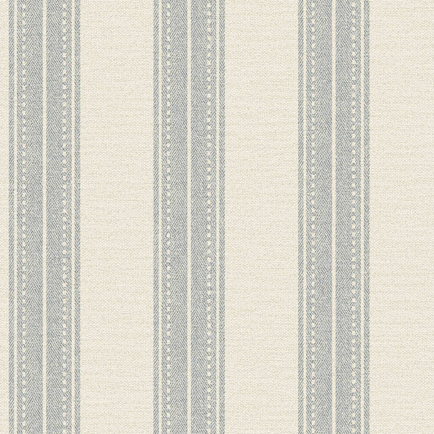 Yuste Stripe Wallpaper - Blue