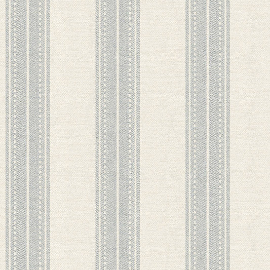 Yuste Stripe Wallpaper - Blue