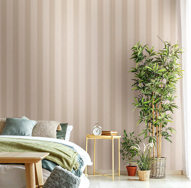 Yuste Stripe Wallpaper - 4 Colours