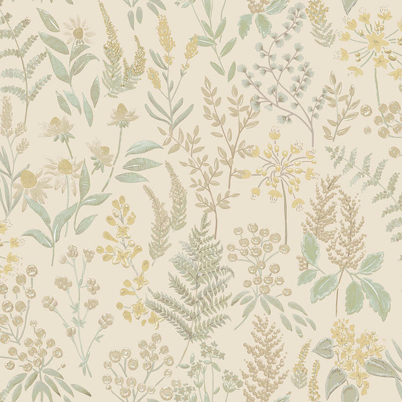 Calvert Meadows Wallpaper - Beige