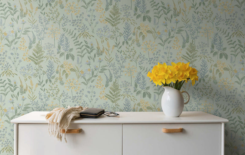 Calvert Meadows Wallpaper- 4 Colours