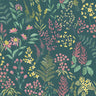 Calvert Meadows Wallpaper - Teal/Pink