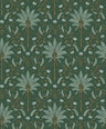 Ariara - Palm Trellis - Wallpaper - Green
