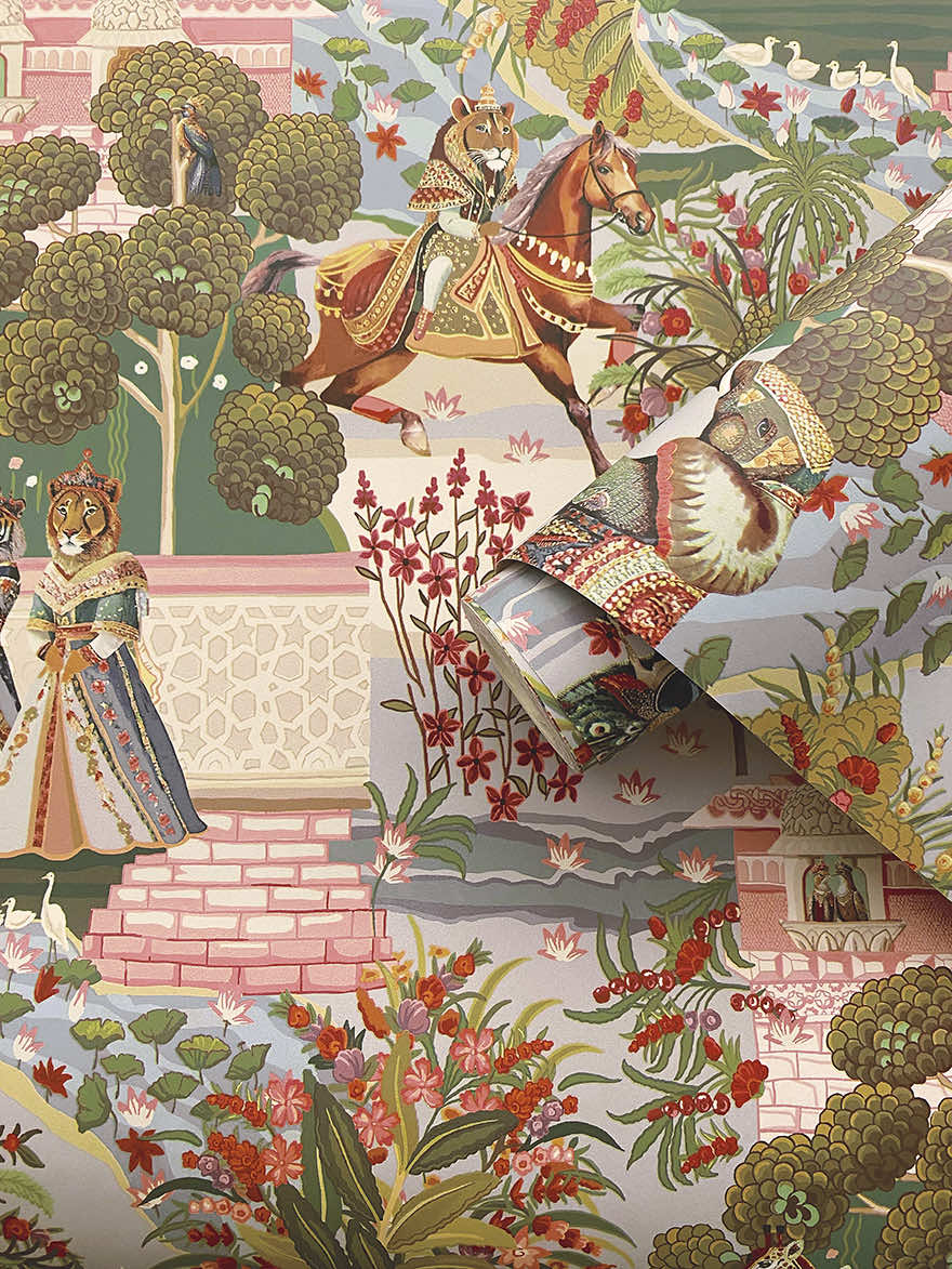 Jal Mahal - Royal Fairy-Tale Wallpaper - Multi