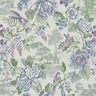 Hana - Japanese Floral - Wallpaper - Blue
