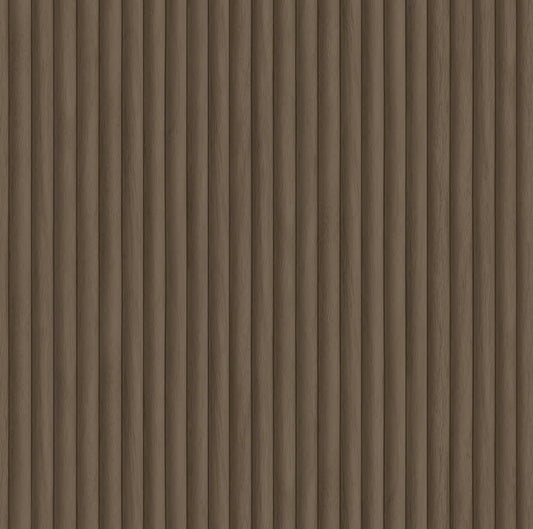 Teak - Wood Panel Wallpaper - Natural