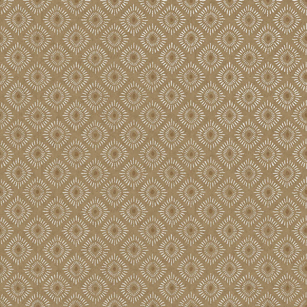 Sample - Sunstone - soft geometric wallpaper-Orange