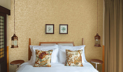 Ajanta - Metallic -Wallpaper - Gold