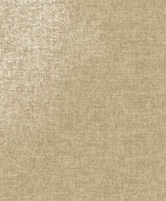 Ajanta - Metallic Wallpaper - Taupe & Gold