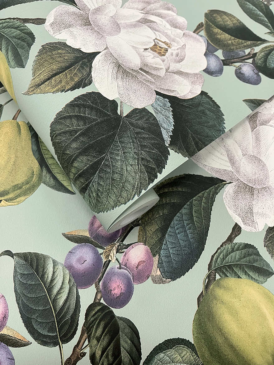 Pendula Wallpaper - Aqua
