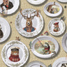 Tales of the Manor - Fun Animal Wallpaper - Ochre