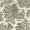 Blenheim Toile Wallpaper - Green