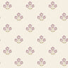 Isadora Wallpaper - Neutral/Mulberry