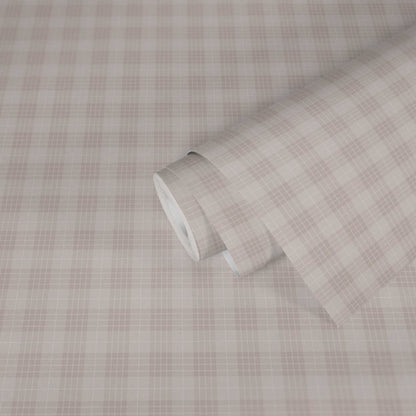 Tartan The Wallpaper - Beige