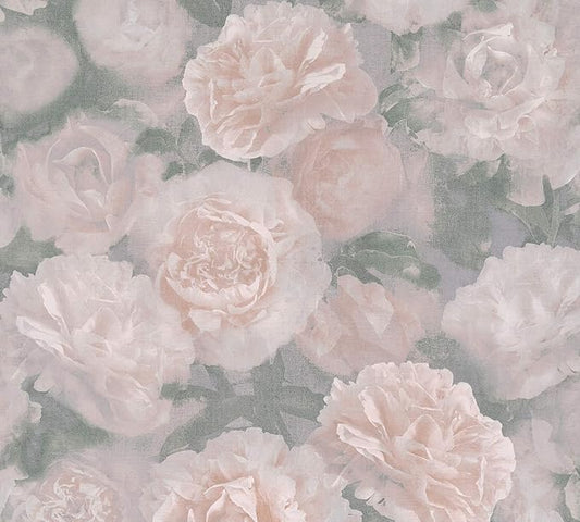Mia Floral Wallpaper - Pink - WIDE - Arriving Jan 2027
