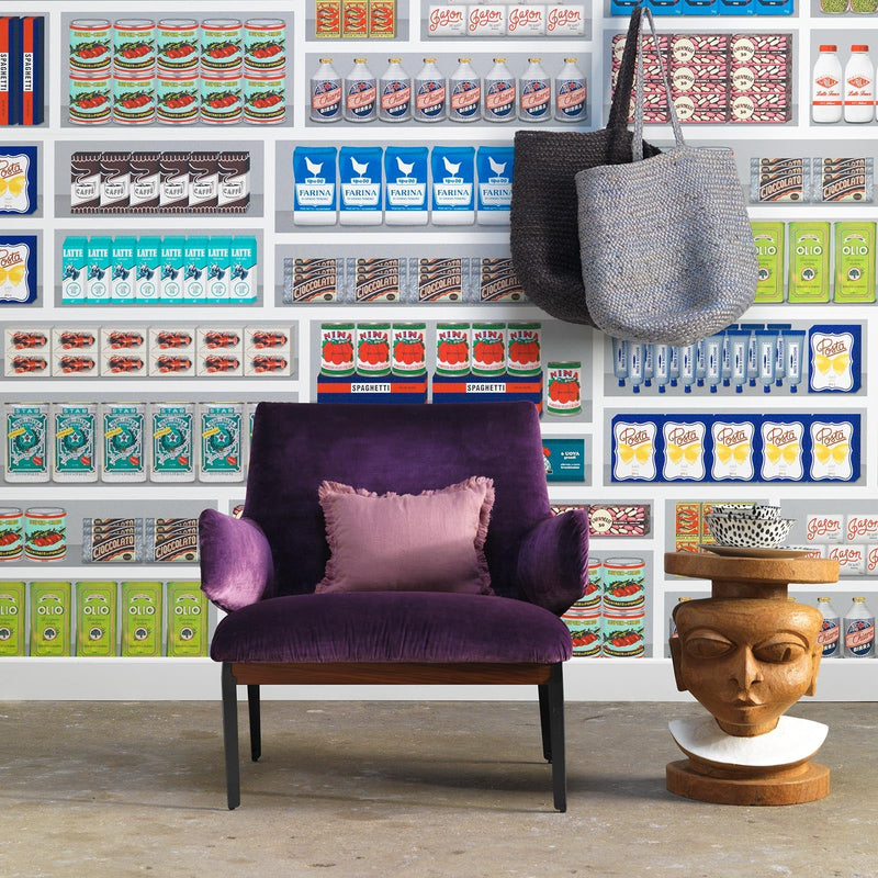 Sample - Paola Navone Supermarket Wallpaper