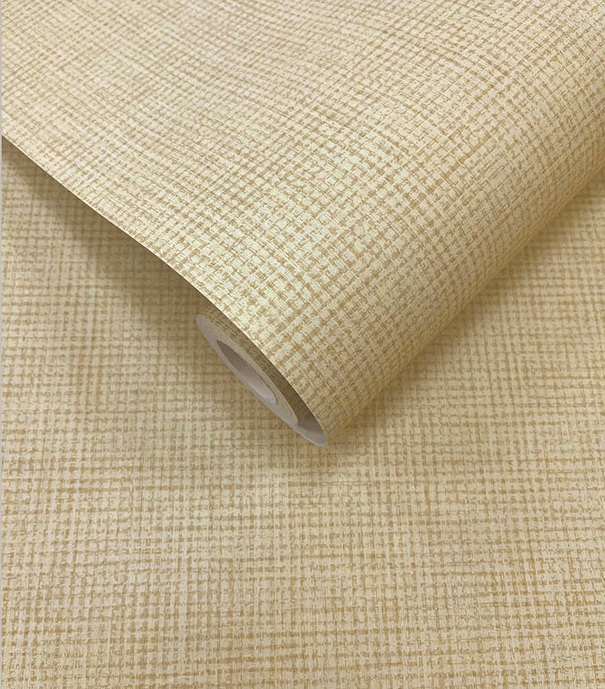 Ormsby Texture Wallpaper - Ochre