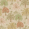 Solana Wallpaper – Coral/Beige