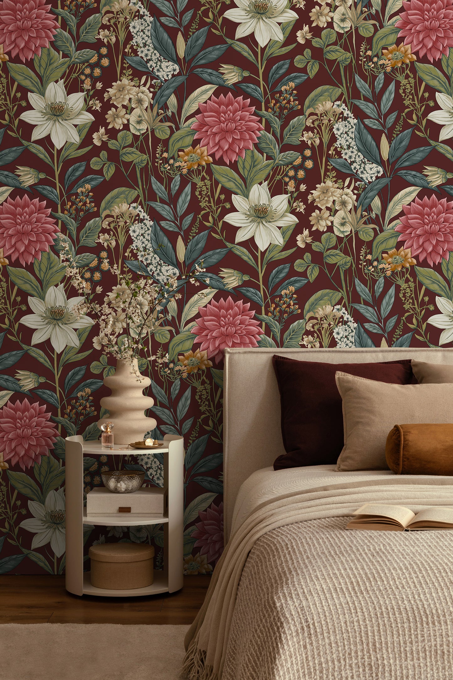 Clematis Wallpaper – Berry