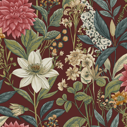Clematis Wallpaper – Berry