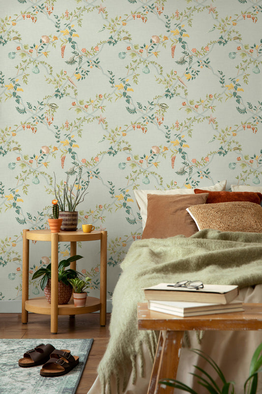Marina Wallpaper – Duck Egg Blue