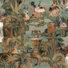 Sunset Carnival Wallpaper – Aqua/Coral
