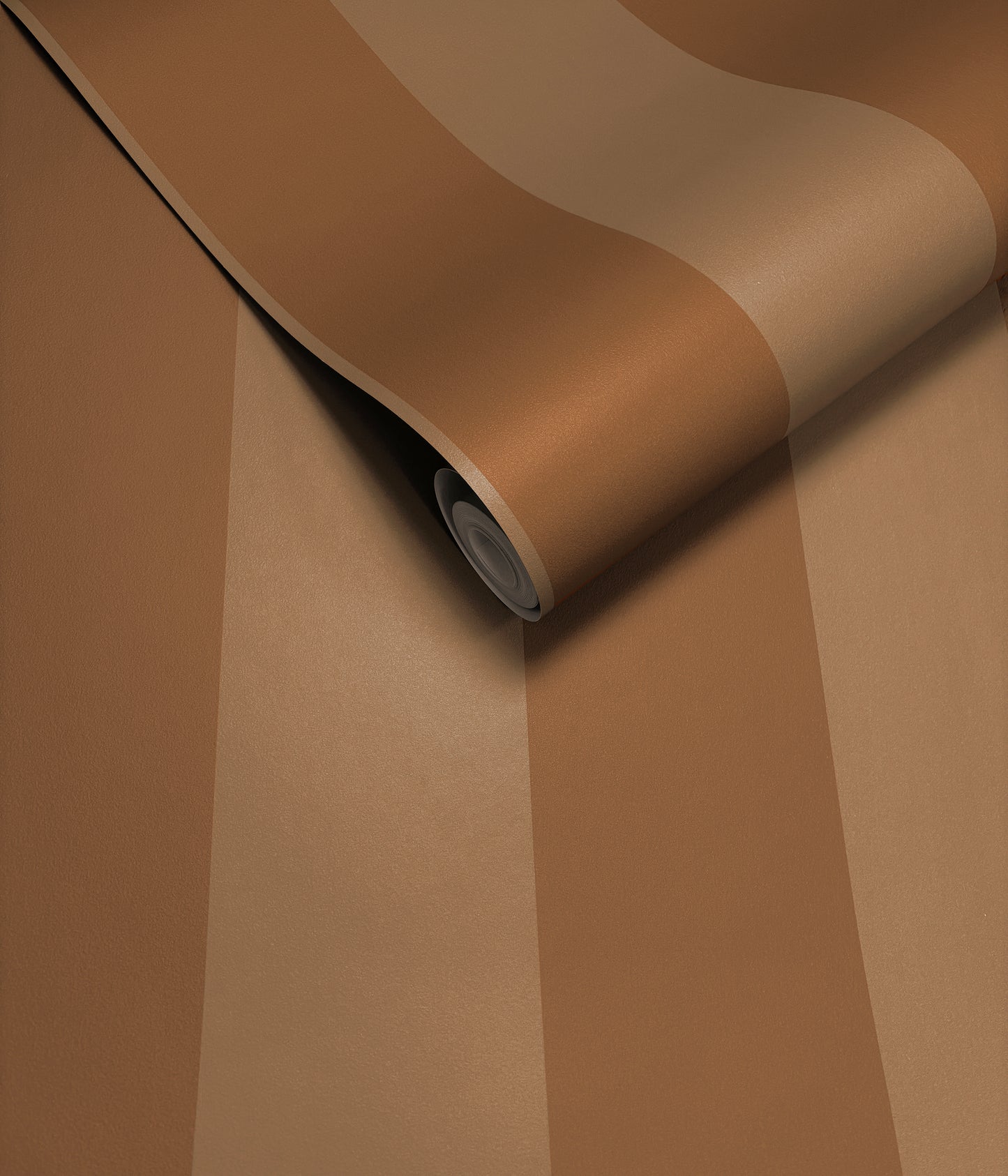 Cordelia Stripe Wallpaper – Rust